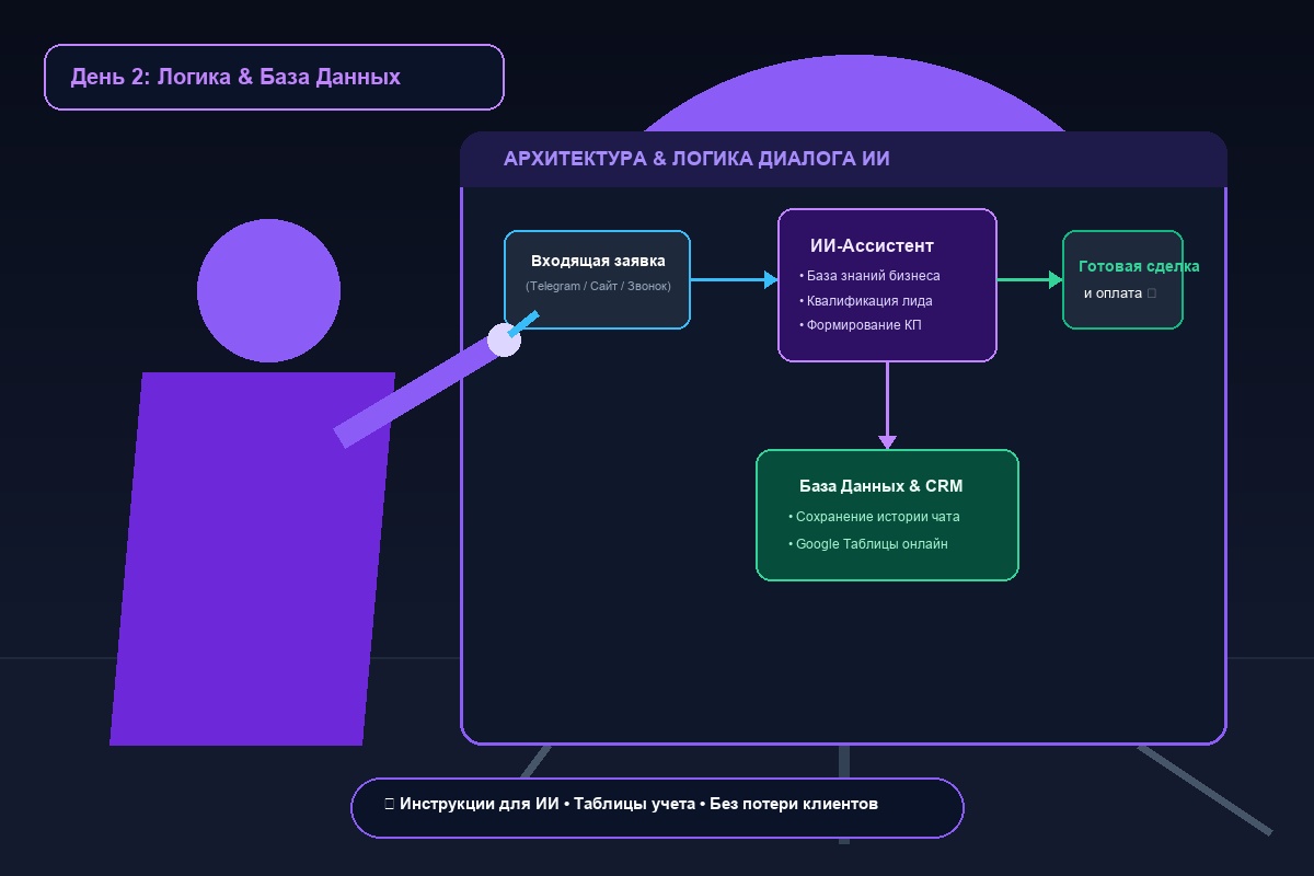 Логика проекта и база данных